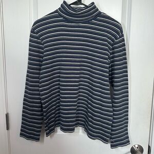 Large White Stag Multi-Colored Top